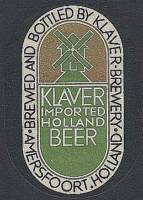 Phoenix, Klaver Holland Imported Beer