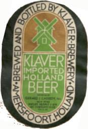 Phoenix, Klaver Holland Imported Beer