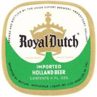 Phoenix, Royal Dutch Imported Holland Beer