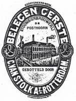Stoombierbrouwerij De Posthoorn (Rotterdam), Belegen Gerste