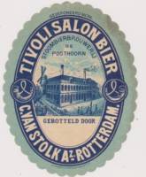 Stoombierbrouwerij De Posthoorn (Rotterdam), Tivoli Salon Bier