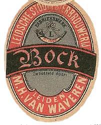 Stoombierbrouwerij De Posthoorn (Leiden), Bock