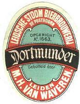 Stoombierbrouwerij De Posthoorn (Leiden), Dortmunder