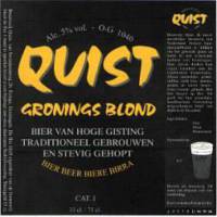 Brouwerij Quist, Quist Gronings Blond