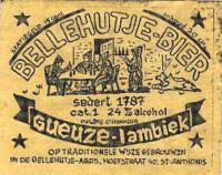 Brouwerij De Raaf, Bellehutje-Bier Gueuze-Lambiek