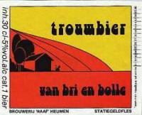 Brouwerij De Raaf, Trouwbier van Bri en Bolle