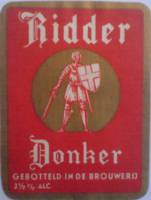 Brouwerij De Ridder, Donker