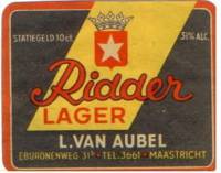 Brouwerij De Ridder, Lager