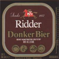 Brouwerij De Ridder, Donker Bier