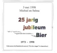 Brouwerij De Drie Ringen, 25 jarig Jubileum Bier 