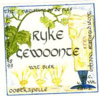 Brouwerij Rijke Gewoonte, Witbier