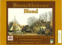 Bronckhorster Brewing Company , Bronckhorster Blond