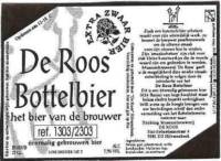 Bierbrouwerij De Roos Anno 1877, De Roos Bottelbier
