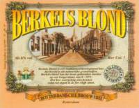 Rotterdamsche Bierbrouwerij BV, Berkels Blond