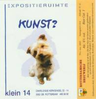 Rotterdamsche Bierbrouwerij BV, Expositieruimte Klein 14 Kunst?