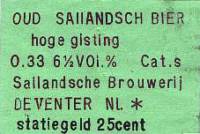 Sallandsche Brouwerij, Oud Sallandsch Bier