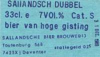 Sallandsche Brouwerij, Sallandsch Dubbel