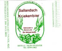 Sallandsche Brouwerij, Sallandsch Kriekenbier