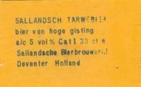 Sallandsche Brouwerij, Sallandsch Tarwebier