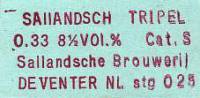 Sallandsche Brouwerij, Sallandsch Tripel