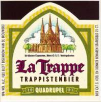 Brouwerij De Koningshoeven , La Trappe Trappistenbier Quadrupel 1991