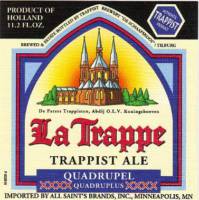 Brouwerij De Koningshoeven , La Trappe Trappist Ale Quadrupel Quadruplus