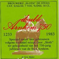 Brouwerij Sloth, Double Arnhem 750