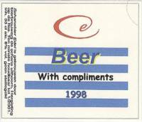 Bierbrouwerij De Schans, Beer With Compliments 1998