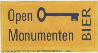 Bierbrouwerij De Schans, Open Monumenten Bier