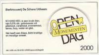 Bierbrouwerij De Schans, Open Monumentendag 2000