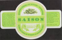 Bierbrouwerij De Schans, Saison Grand Cru 2007