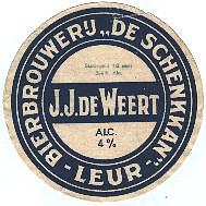 Bierbrouwerij De Schenkkan, J.J. De Weert