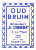 Bierbrouwerij De Schenkkan, Oud Bruin