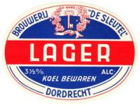 Brouwerij De Sleutel (Dordrecht), Lager