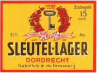 Brouwerij De Sleutel (Dordrecht), Sleutel-Lager