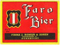Brouwerij De Sleutel (Dordrecht), Faro Bier
