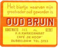Brouwerij De Sleutel (Dordrecht), Oud Bruin Kwakernaat