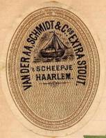 Stoombierbrouwerij 't Scheepje, Van der Aa, Schmidt & Co's Extra Stout