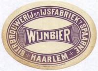 Bierbrouwerij 't Spaarne, Wijnbier