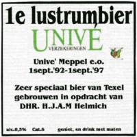 Texelse Bierbrouwerij, 1e Lustrum Univé