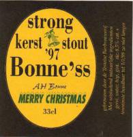 Texelse Bierbrouwerij, Bonne'ss Strong Kerst Stout '97 