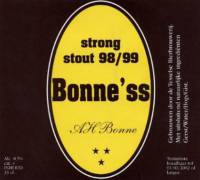 Texelse Bierbrouwerij, Bonne'ss Strong Stout 98/99