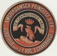 Van Vollenhoven's Bierbrouwerij, Amsterdamsch Princesse Bier