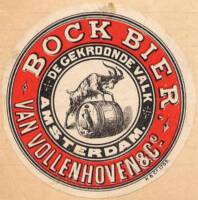 Van Vollenhoven's Bierbrouwerij, Van Vollenhoven's & Co Bock Bier