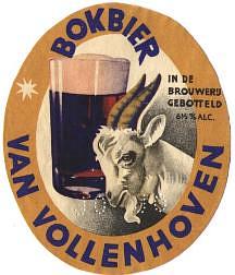 Van Vollenhoven's Bierbrouwerij, Bokbier van Vollenhoven