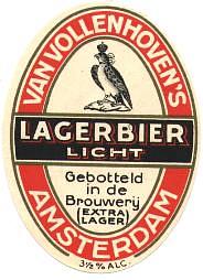 Van Vollenhoven's Bierbrouwerij, Lagerbier Licht