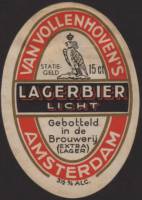 Van Vollenhoven's Bierbrouwerij, Lagerbier Licht