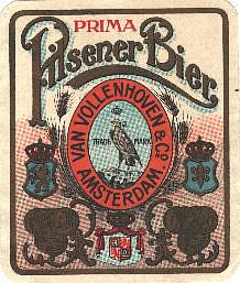 Van Vollenhoven's Bierbrouwerij, Prima Pilsener Bier
