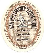 Van Vollenhoven's Bierbrouwerij, Van Vollenhoven's Extra Stout
