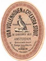 Van Vollenhoven's Bierbrouwerij, Van Vollenhoven & co's Extra Stout